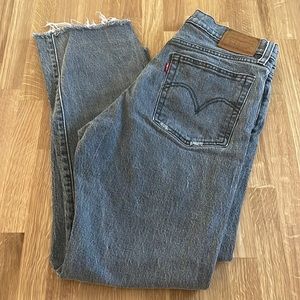 Levi’s Black Wedgie Straight Jeans